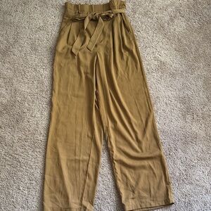 a new day Tan Elastic Waist Pants